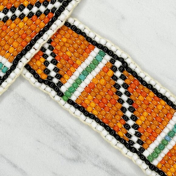 Womens Colorful Beaded Tie Belt - Festival Boho Style ✨ - Picture 10 of 10